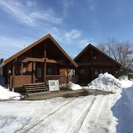 Log Cottage Tomato Hakuba Bagian luar foto