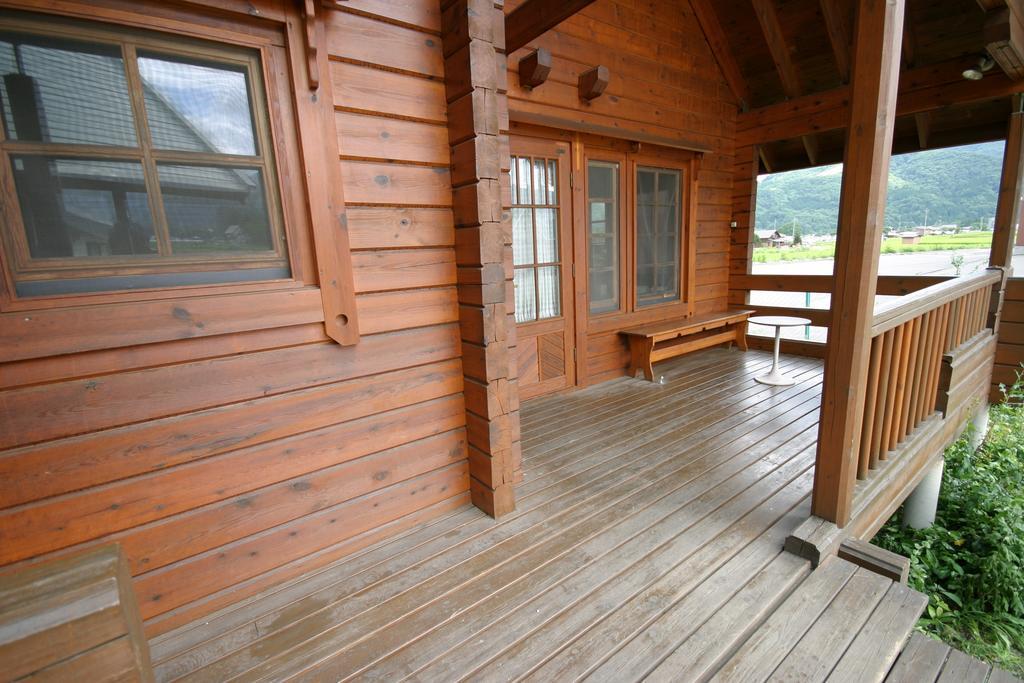 Log Cottage Tomato Hakuba Bagian luar foto